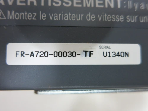Mitsubishi FR-A720-00030-TF Inversor