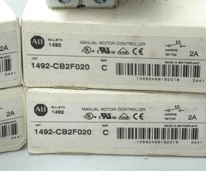 Allen Bradley 1492-CB2F020 Controlador de Arranque Manual