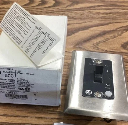 Allen-Bradley 600-TQX216 Manual Motor Starter