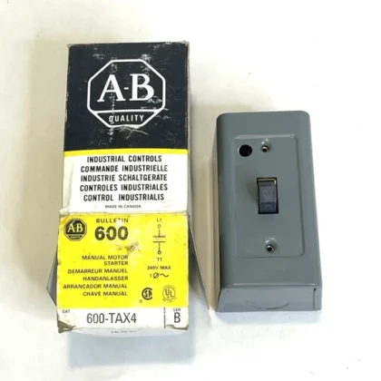 Allen Bradley 600-TAX4 Arrancador de Motor Manual