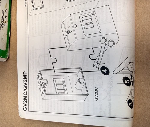 Schneider Electric GV2MC03 Control Box