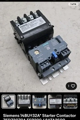 Siemens Starter con Sobrecarga
