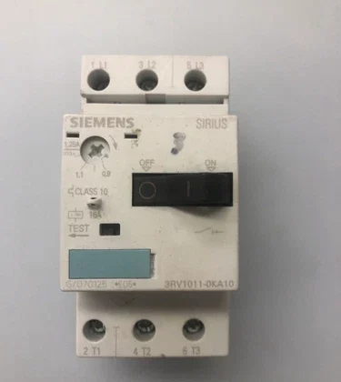 Siemens 3RV1011-OKA10 Interruptor de Motor Manual Protegido