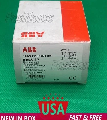 ABB E16DU-6.3 Relé de Sobrecarga