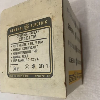 General Electric CR4G1TM Relé de sobrecarga