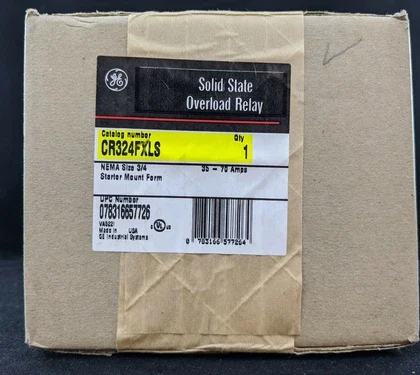 General Electric CR324FXLS Relé de Sobrecarga
