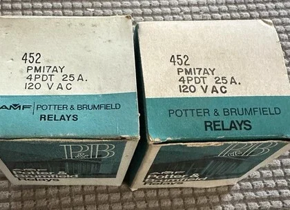Potter & Brumfield PM-17AY Relés de Potencia