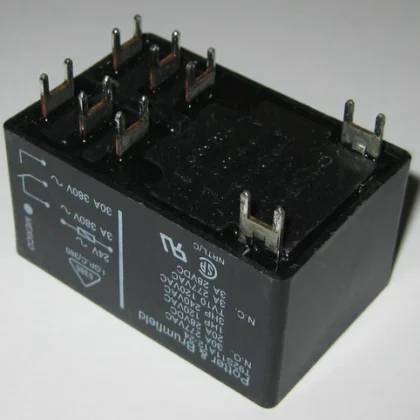 Potter & Brumfield 24 VAC 30A DPDT Relay