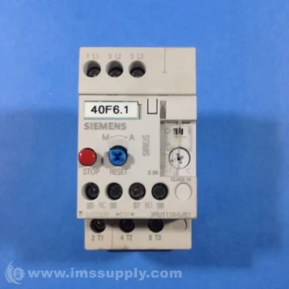 Siemens 3RU1116-0JB1 Relé de Sobrecarga