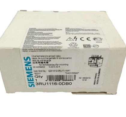 Siemens 3RU1116-0DB0 Relé de Sobrecarga