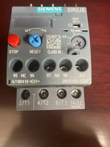 Siemens 3RU2116-1FB0 Relé Térmico