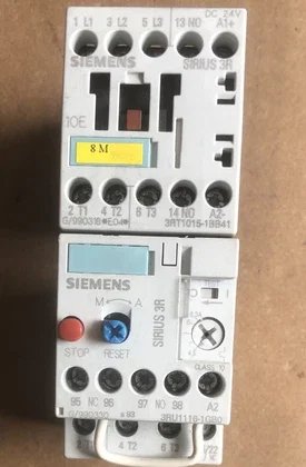 Siemens 3RT1015-1Bb41 Contactor 3RU1116-1GB0 Relé de Sobrecarga