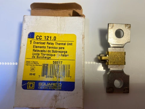 Square-D CC121.0 Unidad Térmica de Sobrecarga