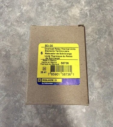 Square D B3.00 Relay Térmico