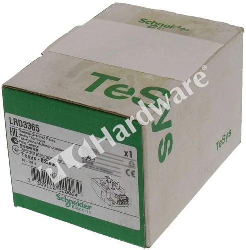 Schneider Electric LRD3365 Relé de Sobrecarga