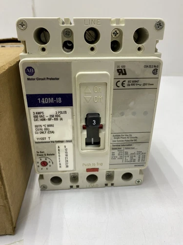 Allen Bradley 140M-18P-B30 Interruptor Automático