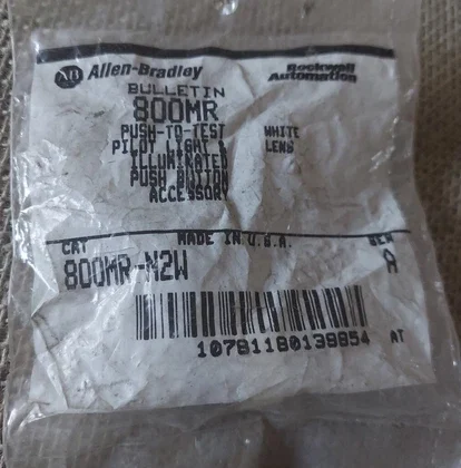 Allen Bradley 800MR-N2W Luz Piloto Iluminada