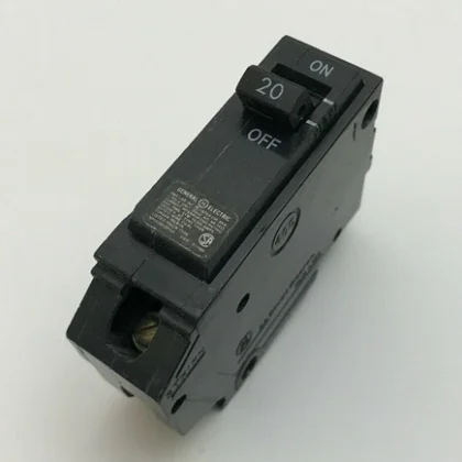 GE THQB Interruptor de Circuito 20 Amp 1 Polo 120/240 VAC