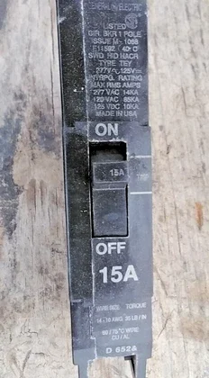 GE TEY115 Interruptor de Circuito