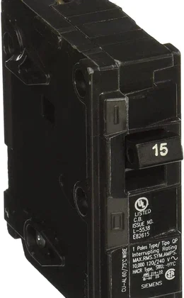 Siemens FBA_Q115 Interruptor de Circuito Monopolar