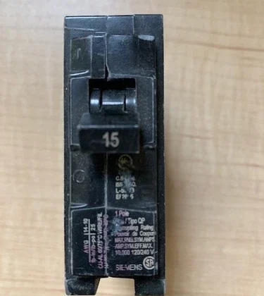 Siemens Q115 Interruptor de Circuito 15A 120V
