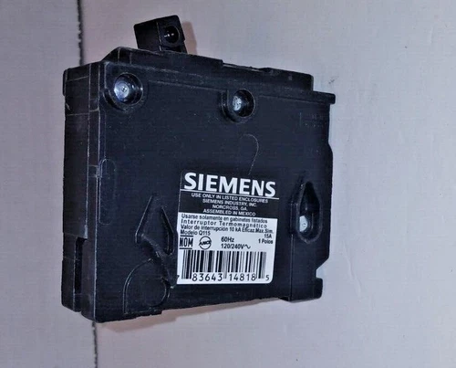 Siemens ITE Q115 Interruptor de Circuito 15 Amp 1 Polo