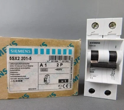 Siemens 5SX2 201-5 A1 Interruptor Automático Miniatura