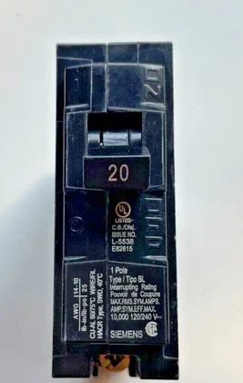 Siemens B120 Interruptor Automático