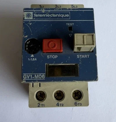 Telemecanique GV1-M06 Interruptor de Circuito para Motor