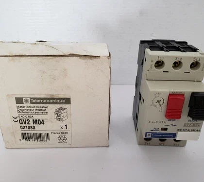 Telemecanique GV2 M04 Interruptor de Circuito Motor