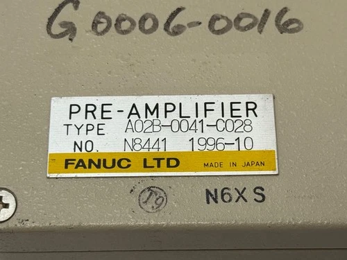 Fanuc A02B-0041-C028 Módulo Pre-Amplificador