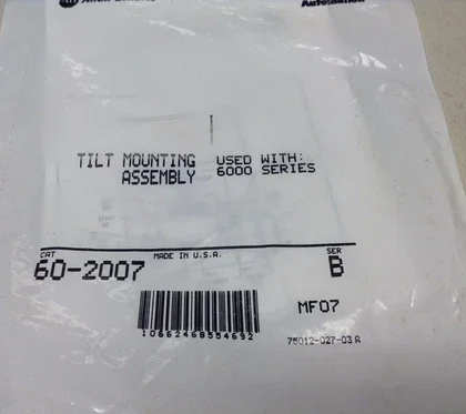 Allen Bradley 60-2007 Soporte para Sensor de Inclinación