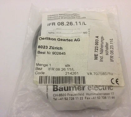 Baumer IFR 08.26.11/L Sensor de Proximidad