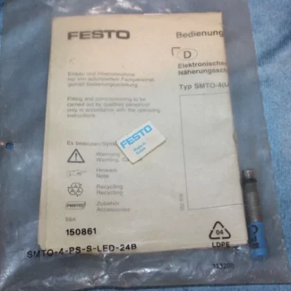 FESTO SMTO-4-PS-S-LED-24-B Sensor de Proximidad
