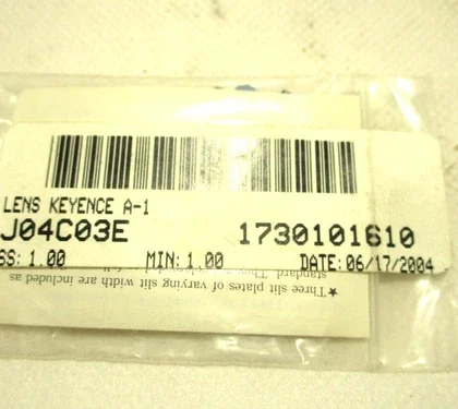 Keyence A-1 Slit Plate Kit