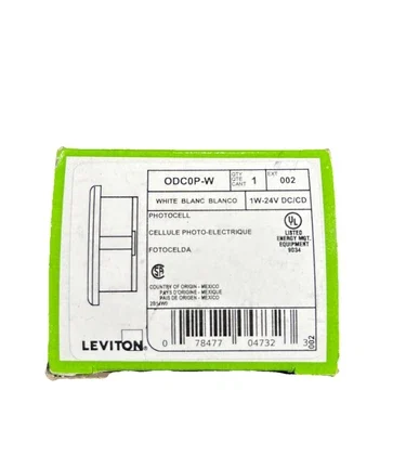 Leviton ODC0P-W Fotocélula