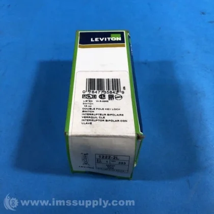 Leviton 1222-2L Interruptor Doble Polo