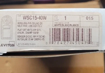 Leviton WSC15-I0W Sensor de Ocupación