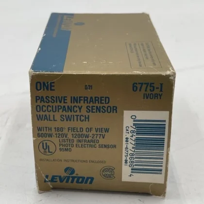 Leviton 6775-I Sensor de Ocupación Infrarrojo
