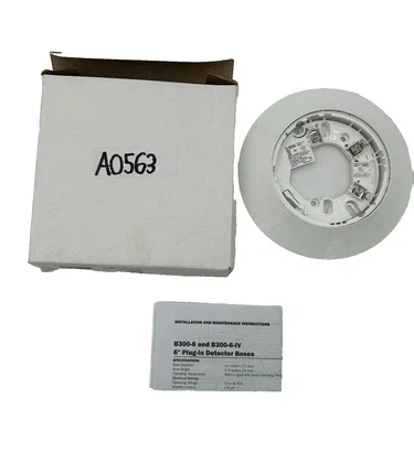 System Sensor B300-6 Detector Universal