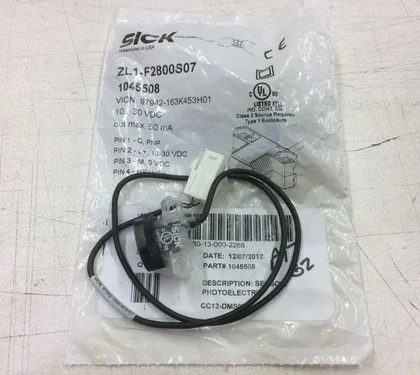 SICK ZL1-F2800S07-1045508 Sensor PNP