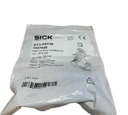 Sick ET3-P5728 Sensor Fotoeléctrico