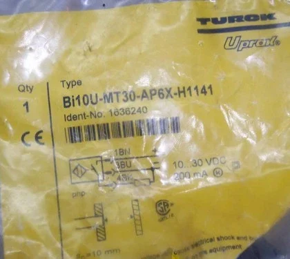 Turck BI10U-MT30-AP6X-H1141 Sensor de Proximidad