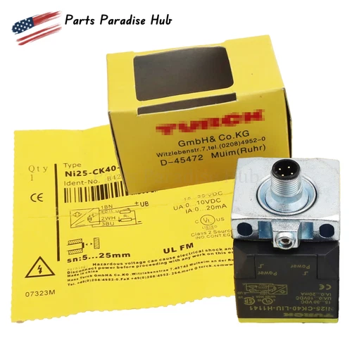 Turck NI25-CK40-LIU-H1141 Sensor de Proximidad