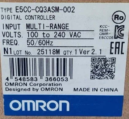 Omron E5CC-CQ3ASM-002 Controlador Digital