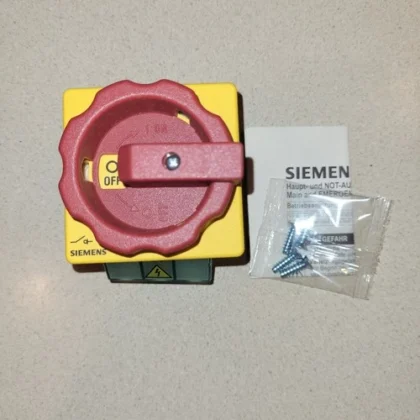 Siemens 3LD2103-0TK53 Interruptor de Control de Emergencia