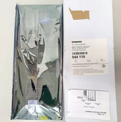 Siemens Landis Staefa 544 110 Parte 125-1890 Control de Humo